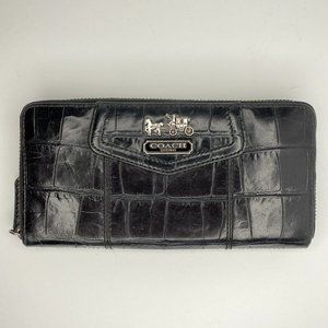 Coach Black Leather Wallet